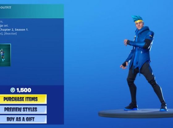 Fortnite's Ninja 'Icon' Skin Has Just Gone Live, And It's ...